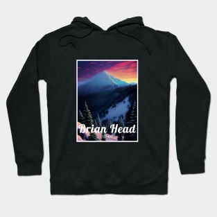 Brian Head Utah United States ski Hoodie